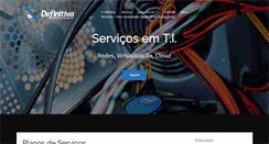 Desktop Screenshot of definitiva.com.br